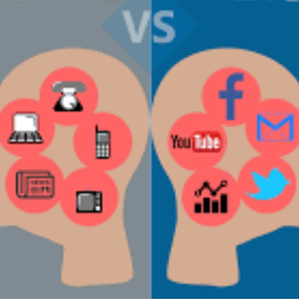 traditional versus digital marketing