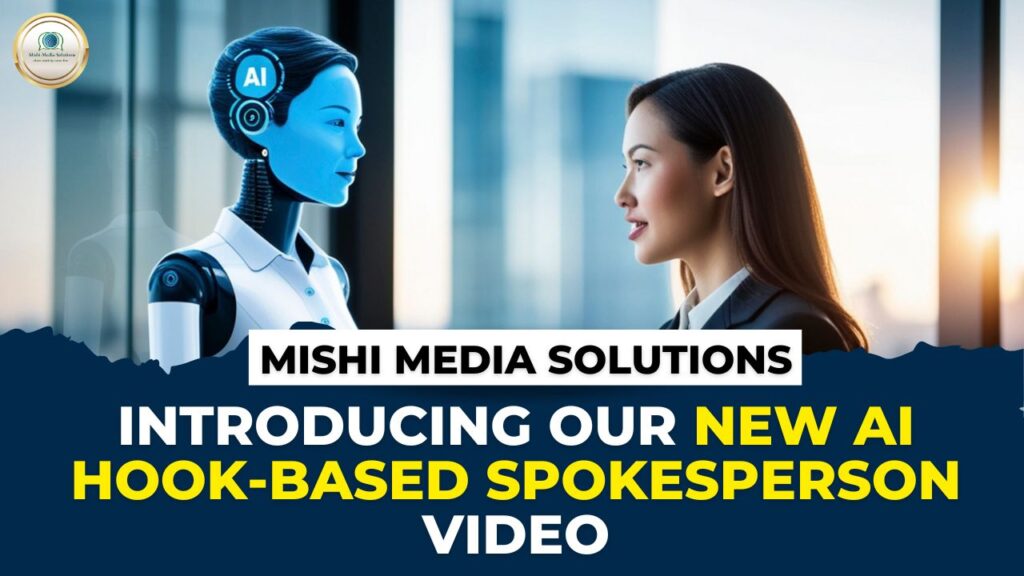 Introducing Our New AI Hook-Based Spokesperson Video